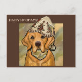 GOLDEN RETRIEVER POSTCARD POSTKARTE (Vorderseite)