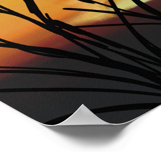 Golden Retriever Poster (Ecke)