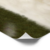 Golden Retriever Poster (Ecke)