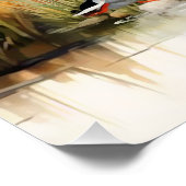 Golden Retriever Poster (Ecke)