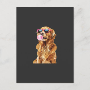 Golden Retriever   Postkarte