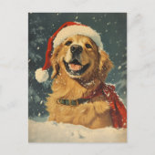 Golden Retriever Postkarte (Vorderseite)