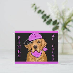 GOLDEN RETRIEVER POSTKARTE
