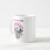 Golden Retriever Pride Kaffeetasse (Vorderseite Links)