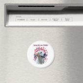 Golden Retriever Pride - Magnet (In Situ (Geschirrspüler))