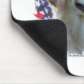 Golden Retriever Pride Mousepad (Ecke)
