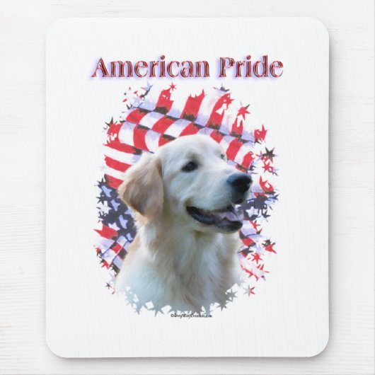 Golden Retriever Pride Mousepad (Vorne)