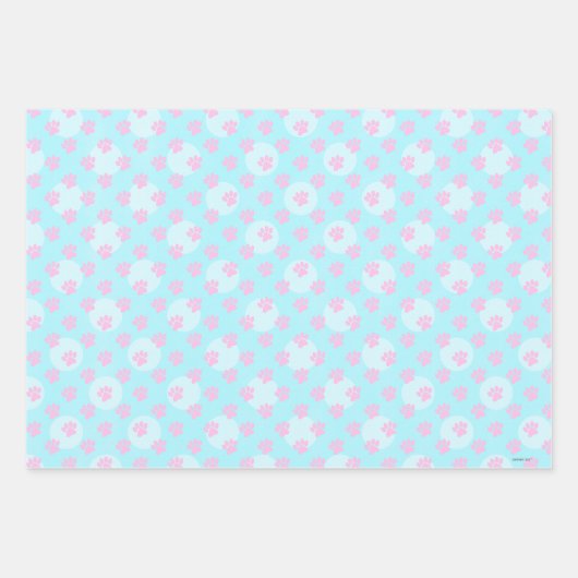 Golden Retriever Princess Gift Wrap Geschenkpapier Set (Vorderseite 3)