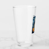 Golden Retriever Pumpkin Starry Night Dog Mom Van Glas (Rechts)