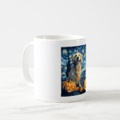 Golden Retriever Pumpkin Starry Night Dog Mom Van Kaffeetasse (Vorderseite Links)