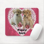 Golden Retriever Puppies Mousepad (Mit Mouse)