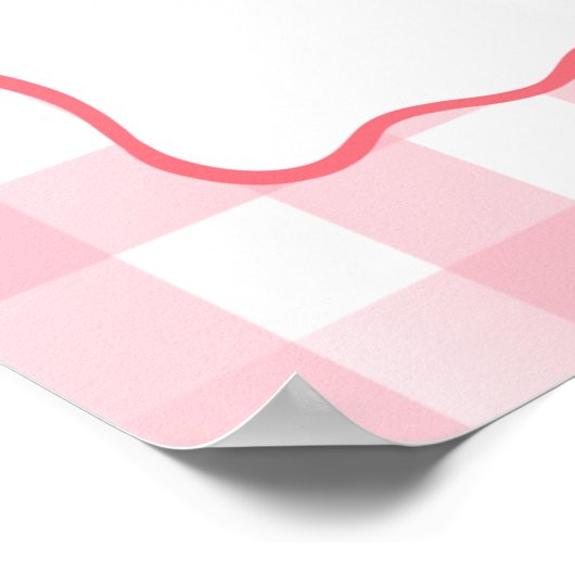 Golden Retriever Puppy Birthday Party Welcome Poster (Ecke)