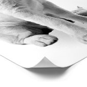 Golden Retriever Puppy Buble Kinderzimmer Child Poster (Ecke)