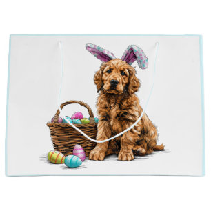 Golden Retriever Puppy Bunny Ohren Große Geschenktüte