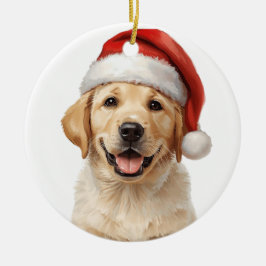 Golden Retriever Puppy Christmas Tree Ornament