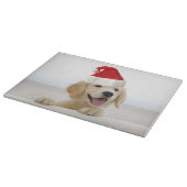 Golden Retriever Puppy Cutting Board Schneidebrett (Ecke)