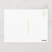 Golden Retriever Puppy Dock Postkarte (Rückseite)