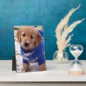 Golden Retriever Puppy Fotoplatte (Seite)