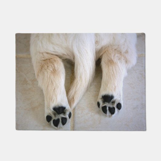 Golden Retriever Puppy Fußmatte (Vorderseite)
