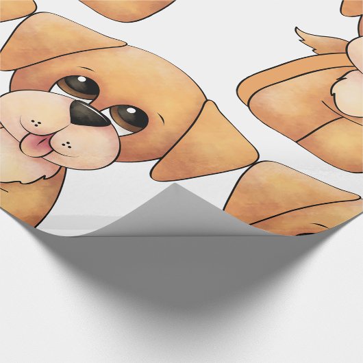 Golden Retriever Puppy Geschenkpapier