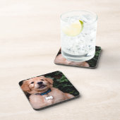 Golden Retriever Puppy Getränkeuntersetzer (Rechte Seite)