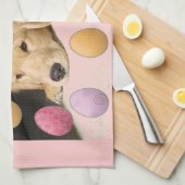 Golden Retriever Puppy Handtuch (Viertel Falte)