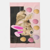 Golden Retriever Puppy Handtuch (Vertikal)