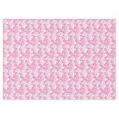 Golden Retriever Puppy in Pink Garden Tischdecke (Vorderseite (Horizontal))