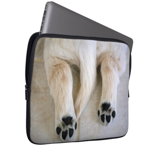 Golden Retriever Puppy Laptopschutzhülle (Vorne Rechts)