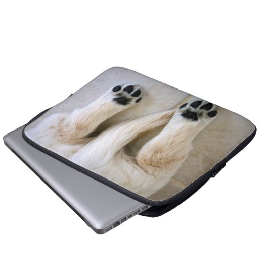 Golden Retriever Puppy Laptopschutzhülle (Vorne Knopf)