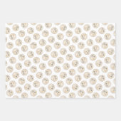 Golden Retriever Puppy Malerei Original Dog Art Geschenkpapier Set (Vorderseite 2)