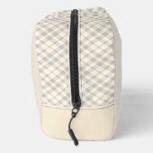 Golden Retriever Puppy Malerei Original Dog Art Waschbeutel (Rechts)