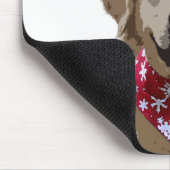 Golden Retriever Puppy mit Bandana Mousepad (Ecke)
