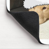 Golden Retriever Puppy Mousepad (Ecke)