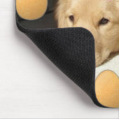 Golden Retriever Puppy Mousepad (Ecke)