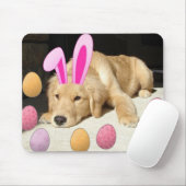 Golden Retriever Puppy Mousepad (Mit Mouse)