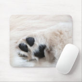 Golden Retriever Puppy Paw Mousepad (Mit Mouse)