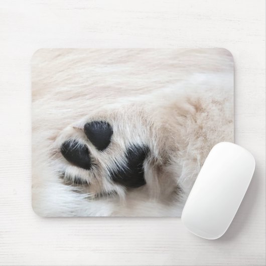 Golden Retriever Puppy Paw Mousepad (Mit Mouse)