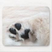 Golden Retriever Puppy Paw Mousepad (Vorne)