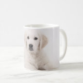 Golden Retriever Puppy Photo Kaffeetasse (VorderseiteRechts)