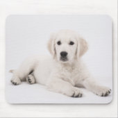 Golden Retriever Puppy Photo Mousepad (Vorne)