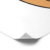 Golden Retriever Puppy Poster (Ecke)