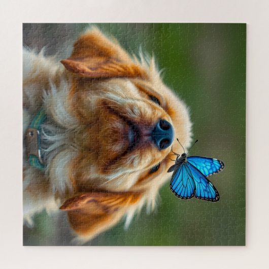 Golden Retriever Puppy Puzzle (Horizontal)