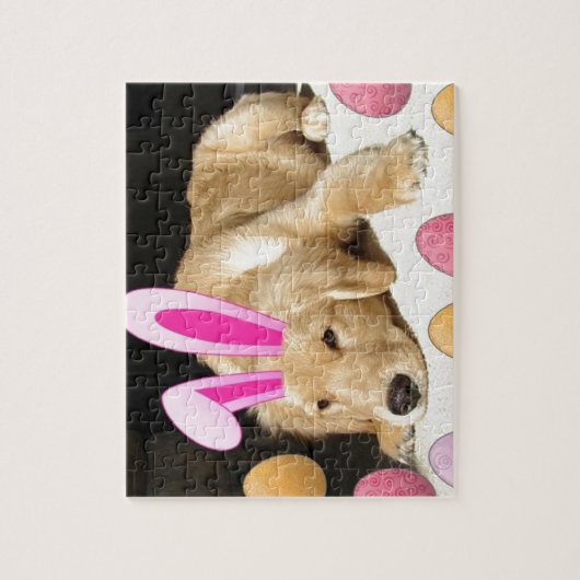 Golden Retriever Puppy Puzzle (Vertikal)