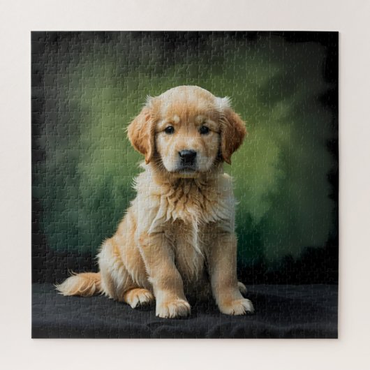 Golden Retriever Puppy Puzzle (Vertikal)