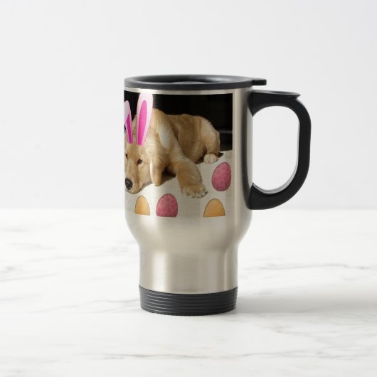 Golden Retriever Puppy Reisebecher (Rechts)