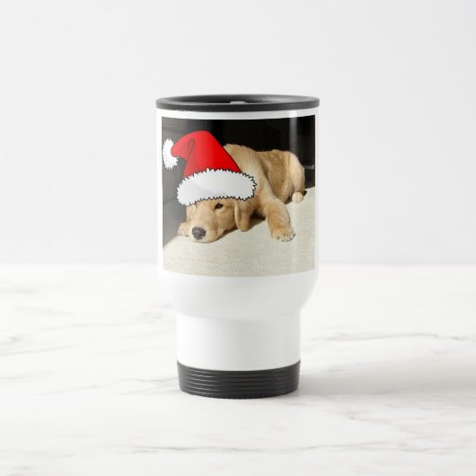 Golden Retriever Puppy Reisebecher (Mittel)