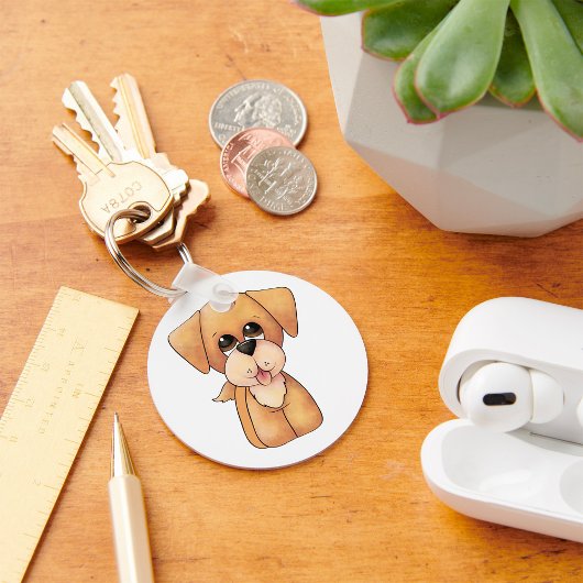 Golden Retriever Puppy Schlüsselanhänger