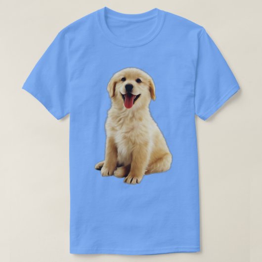 Golden Retriever Puppy T-Shirt (Design vorne)