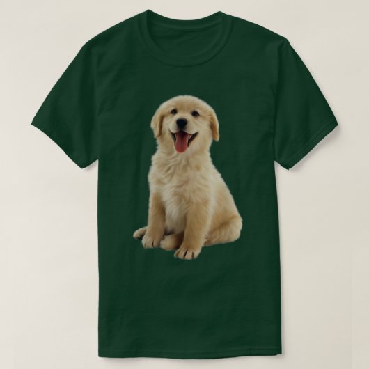 Golden Retriever Puppy T-Shirt (Design vorne)